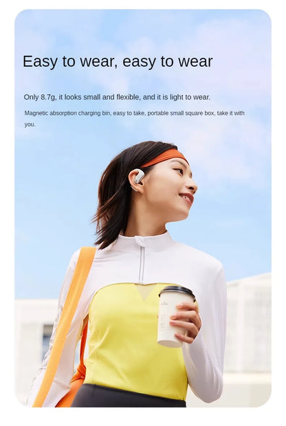 Lightweight Pink Bluetooth Headphones with Noise Reduction