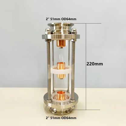 Stainless Steel 304 Distillation Column with Copper Bubble Plates