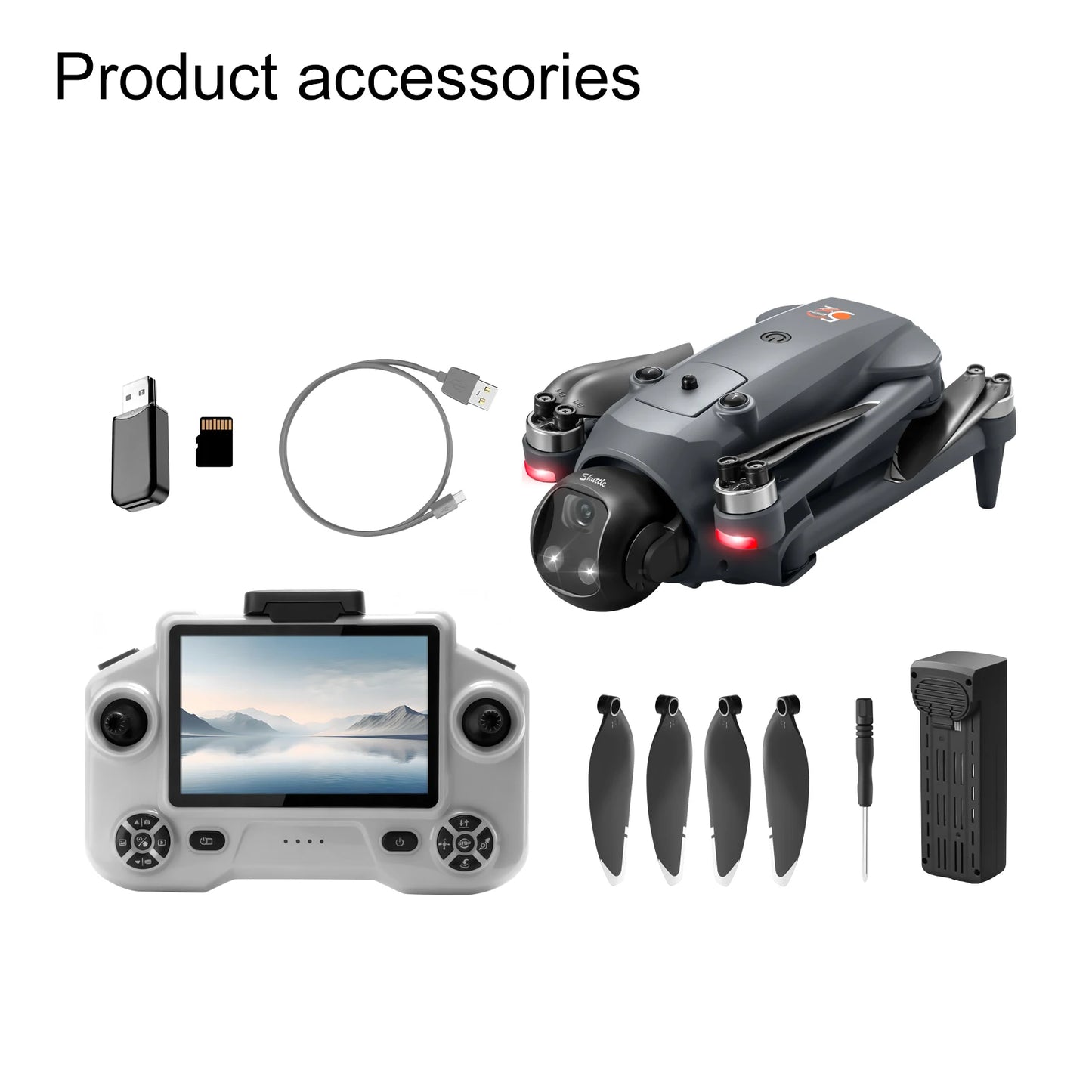 8K HD GPS Drone with Brushless Motors