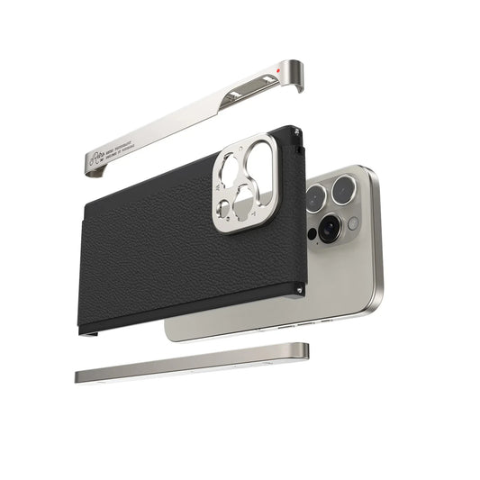 Professional Retro iPhone 15 Pro Max Leather Case