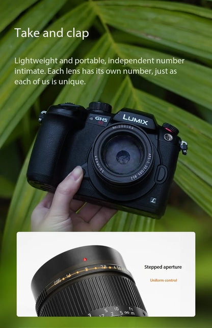 35mm F0.95 Low Light Lens Manual Canon EF-M
