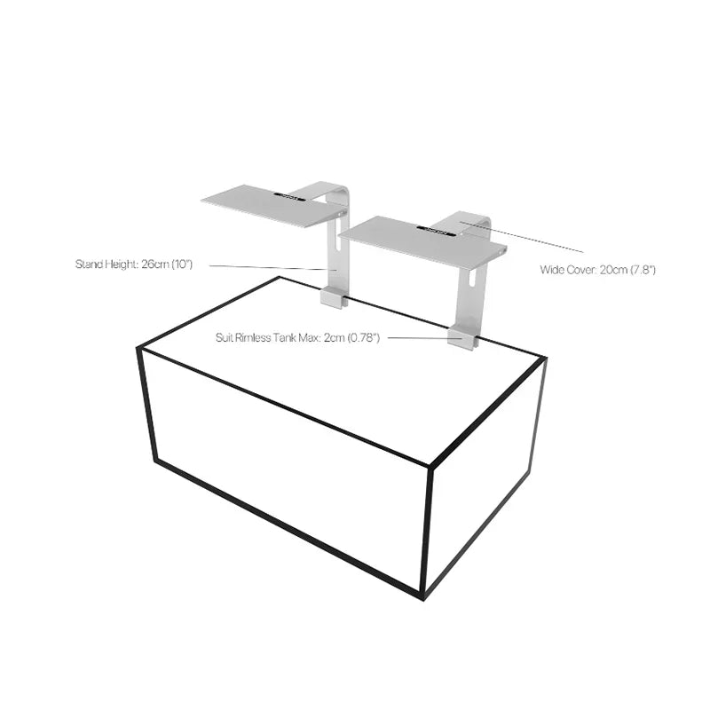 Smart Bluetooth LED Light for Small Marine Aquariums