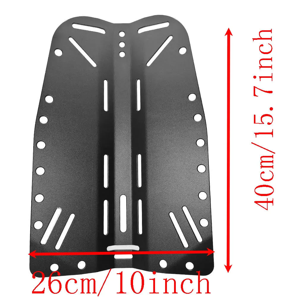 Technical Diving Harness with Aluminium Backplate Dive System