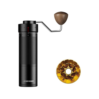 Externally Adjustable Manual Espresso Grinder for Baristas