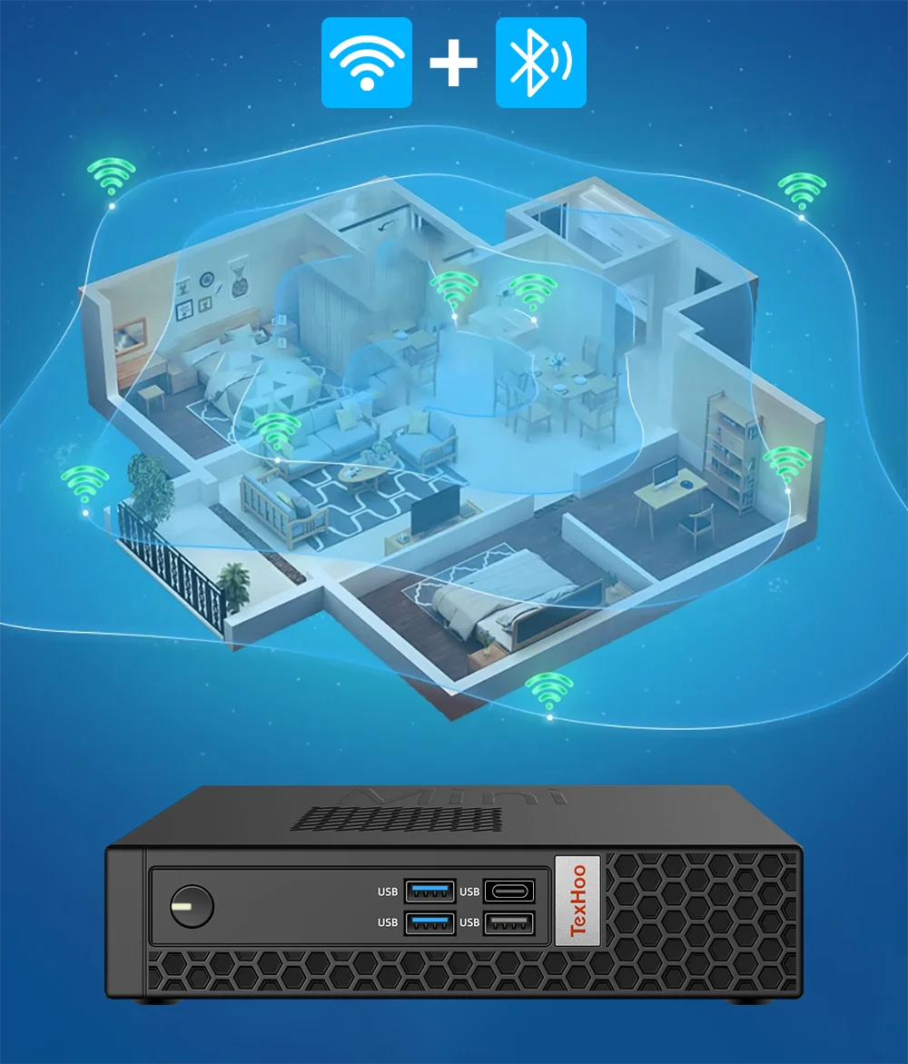 Intel i7 Mini PC with 8GB RAM 256GB Storage