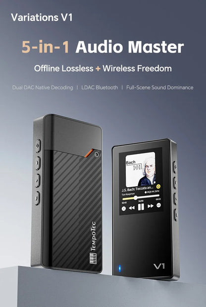 HiFi Digital Audio Player with USB DAC and Amplifier