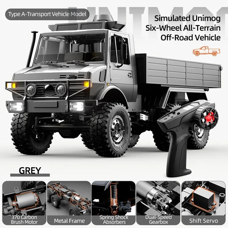 High-Speed 6WD RC Off-Road Vehicle