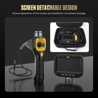 4-Way 360 Degree Articulating Automotive Endoscope 1080p HD