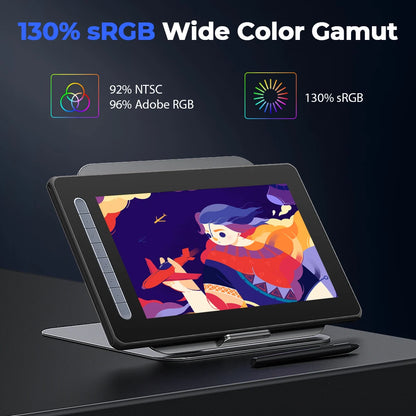 13.3 Inch Pen Display Tablet with Stand and Type-C