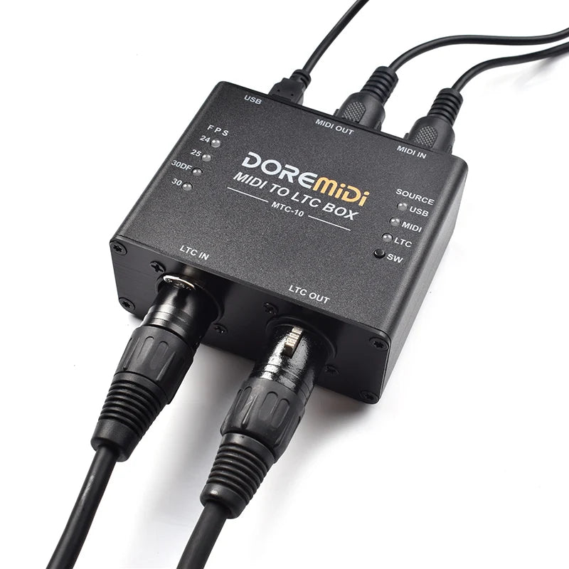 Professional MIDI Time Code to SMPTE Converter for Studio Use
