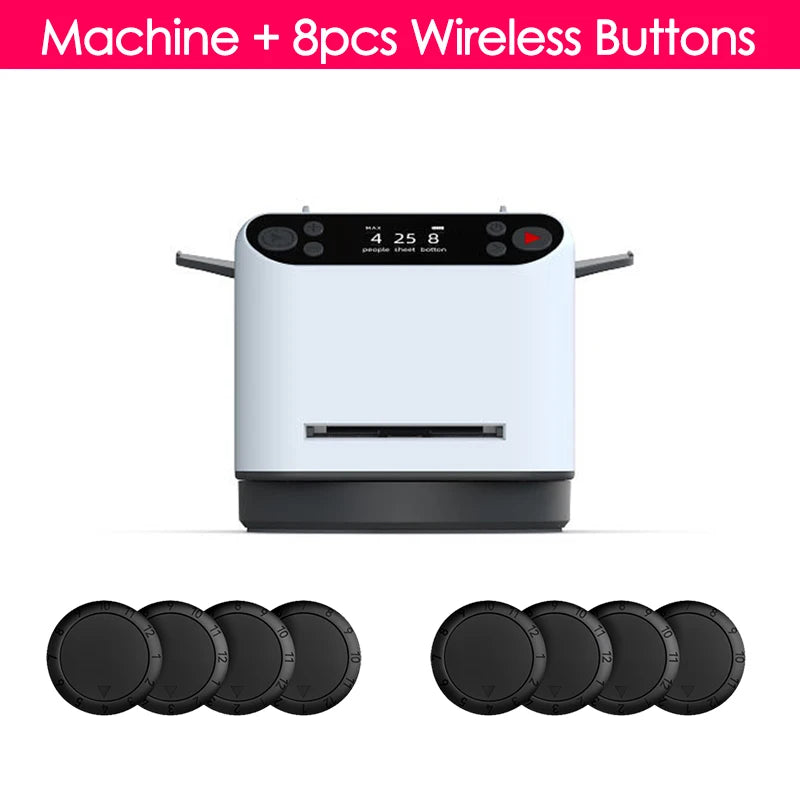 Automatic Card Shuffler with 8 Poker Dealer Buttons