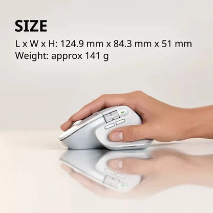 Quiet Ergonomic Bluetooth Mouse for Professionals