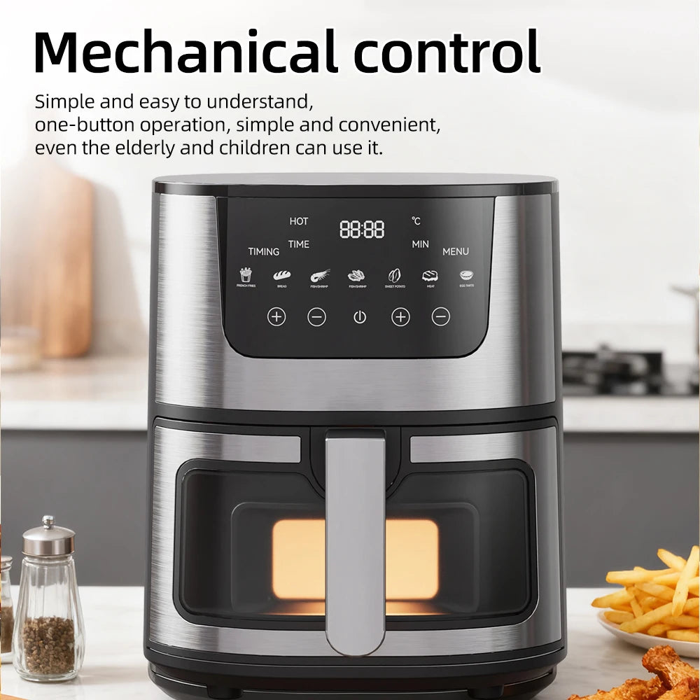 Multifunction 7L Air Fryer for Home Cooking