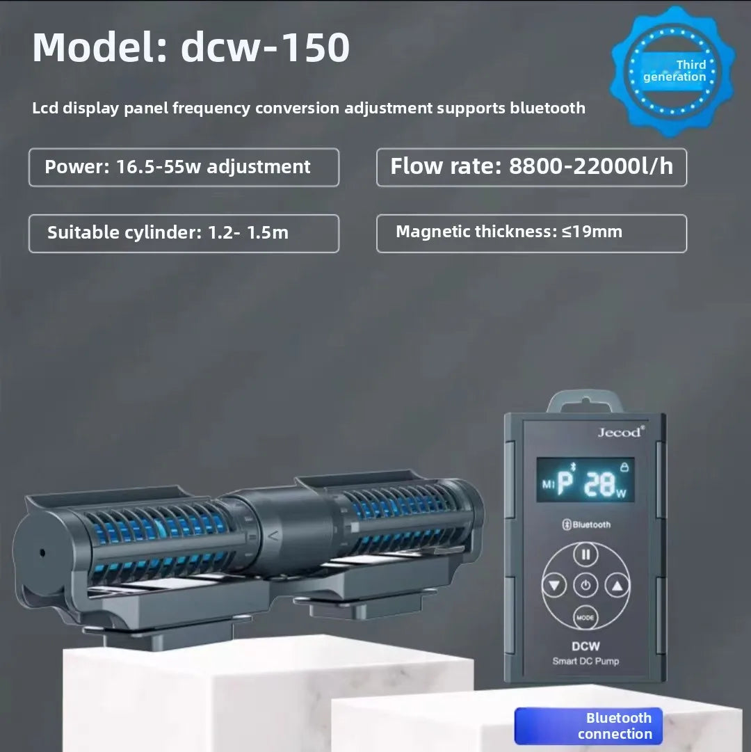 Silent Fish Tank Wave Maker Pump DC Adjustable Flow