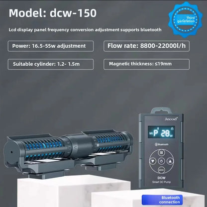 Silent Fish Tank Wave Maker Pump DC Adjustable Flow