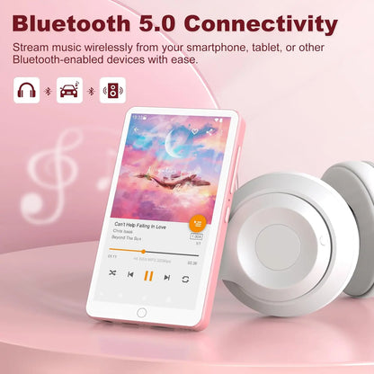 Portable MP3 Player WiFi Bluetooth Touchscreen Black