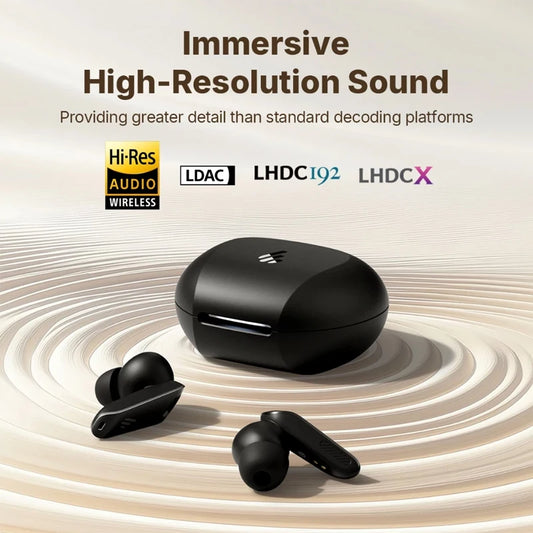 True Wireless Earbuds with Hybrid ANC and Hi-Res Sound