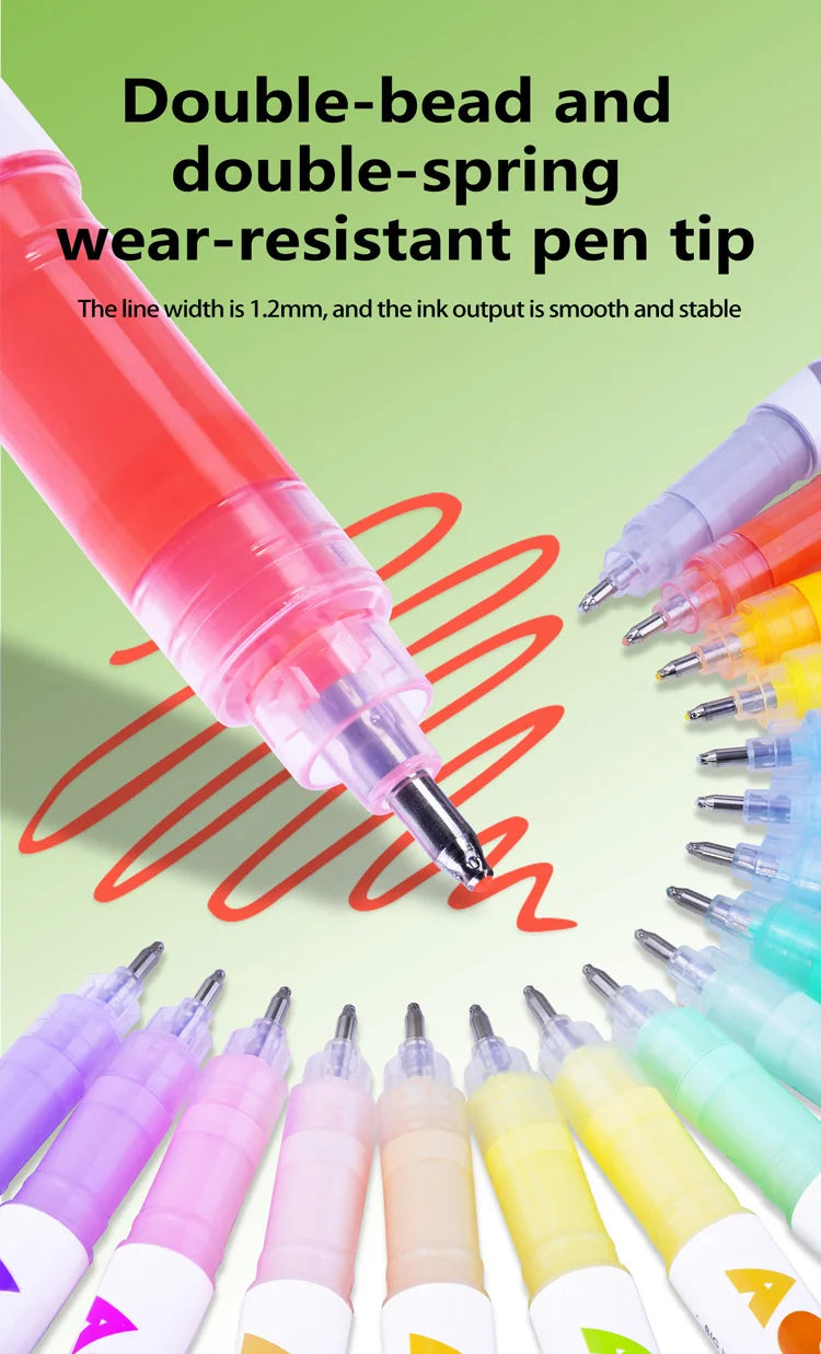 168-Colour Acrylic Marker Pens for Drawing & Crafts