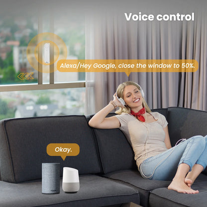 Automatic Sliding Window Opener with App Remote Control