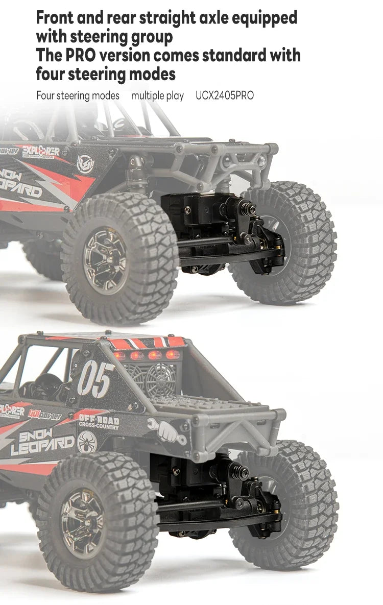 High-Torque 4WD RC Crawler Climbing Truck Pro