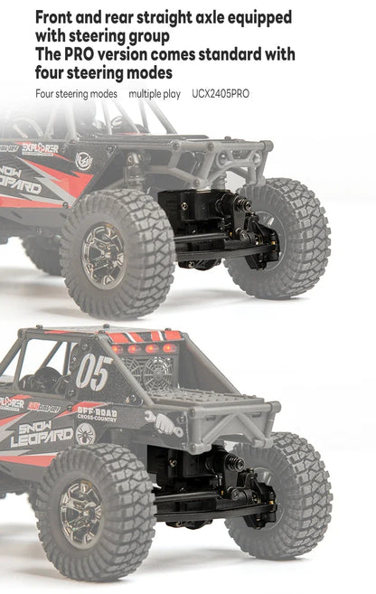 High-Torque 4WD RC Crawler Climbing Truck Pro