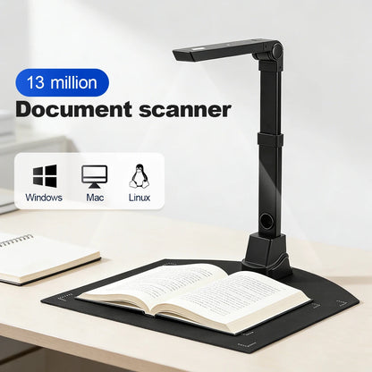 13MP A3 Document Scanner OCR Windows Mac Linux