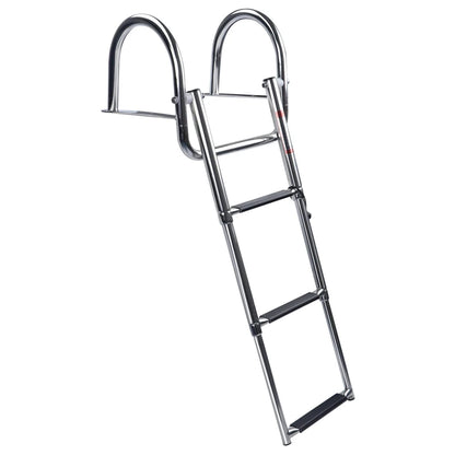 Heavy Duty Boat Boarding Ladder 3 Step Folding Stainless