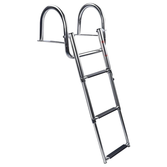 Heavy Duty Boat Boarding Ladder 3 Step Folding Stainless