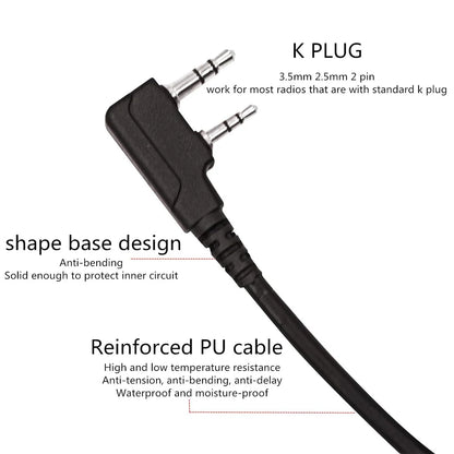 Electronic Hearing Protection Headset with Helmet Rail Adapter
