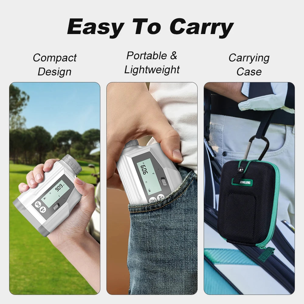 Golf Laser Rangefinder 1600 Yards Voice Broadcast