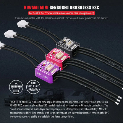 High Speed 1525 6800KV Brushless Motor 30A ESC