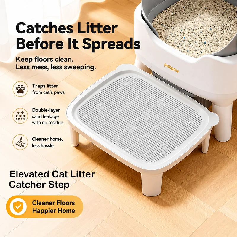 Quiet Smart Self-Cleaning Cat Litter Box with App Control