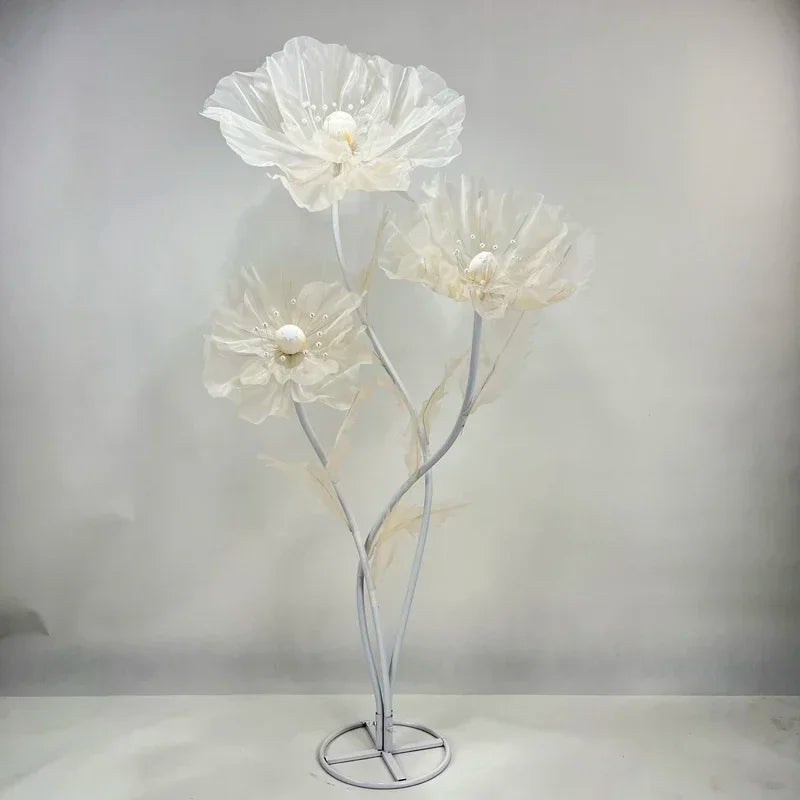3-Piece Large Silk Artificial Flowers Wedding Decor Set