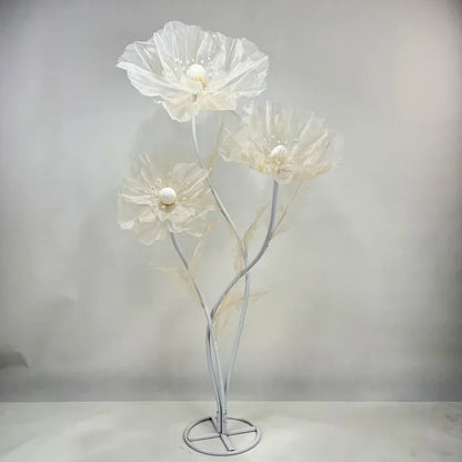 3-Piece Large Silk Artificial Flowers Wedding Decor Set