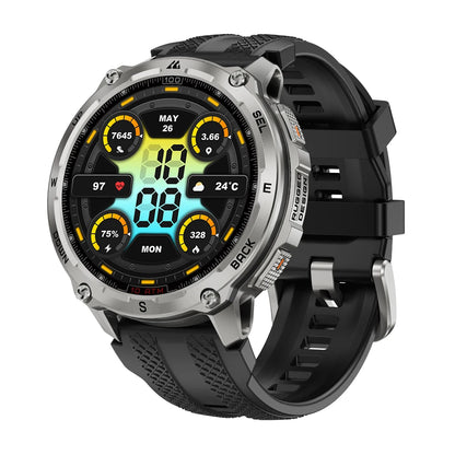 Men’s Stainless Steel Smartwatch with Offline Maps