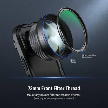 85mm HD Telephoto Phone Lens 2.5X Magnification