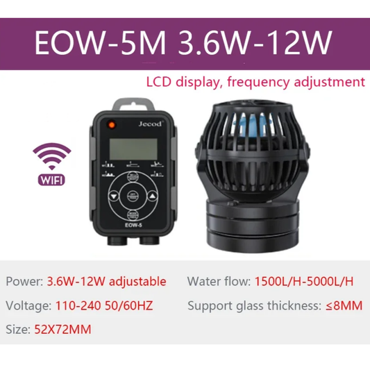 Smart WiFi Aquarium Tank Wave Pump 5M with LCD Display