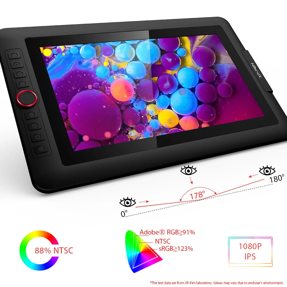 13.3 Inch Drawing Tablet with Full-Laminated Screen and Pen