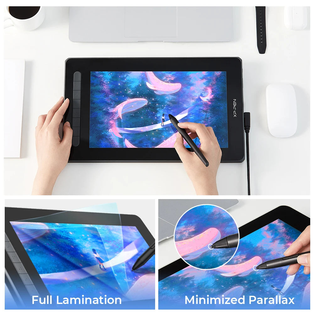 Portable 12 Inch Pen Display for Digital Artists