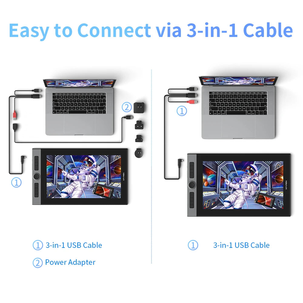 15.6-Inch Graphic Drawing Monitor with Smart Pen