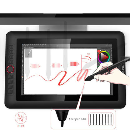 13.3 Inch Drawing Tablet with Full-Laminated Screen and Pen
