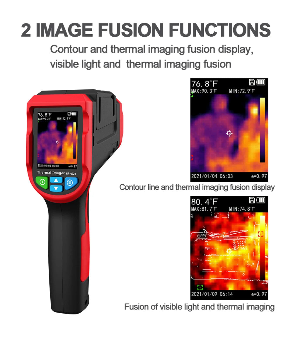 Handheld Thermal Imaging Camera Floor Heating Detector