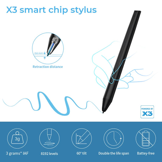 Portable Digital Drawing Tablet 8192 Levels Wireless