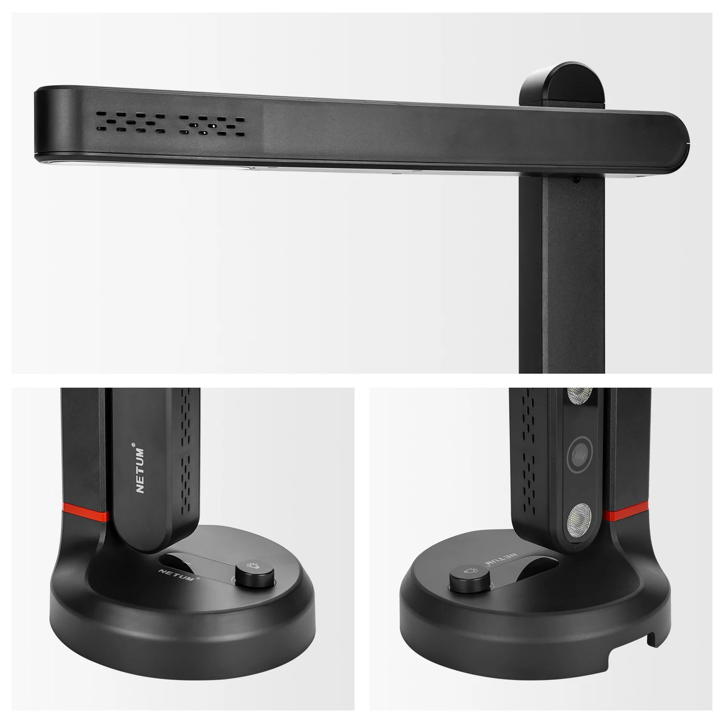 Portable Document and Book Scanner with Smart OCR A4