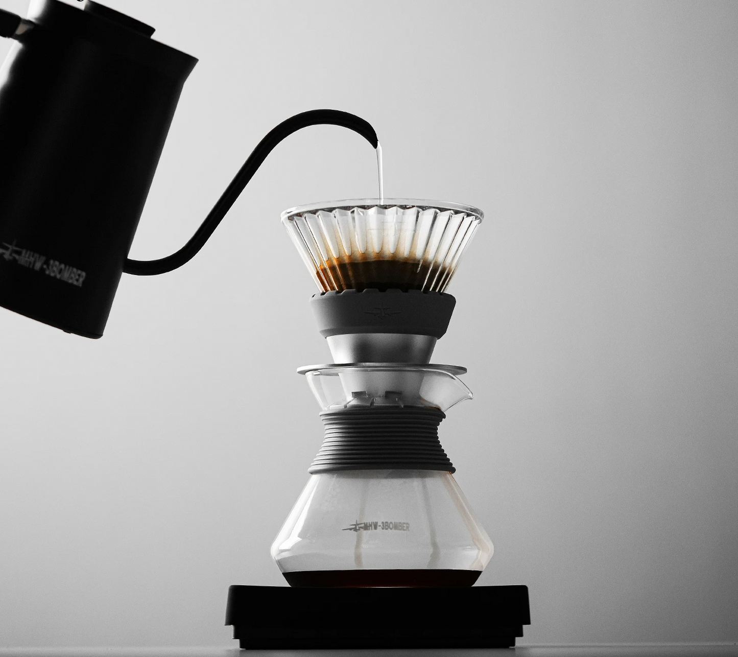 Glass Coffee Server Carafe for Pour Over Brewing