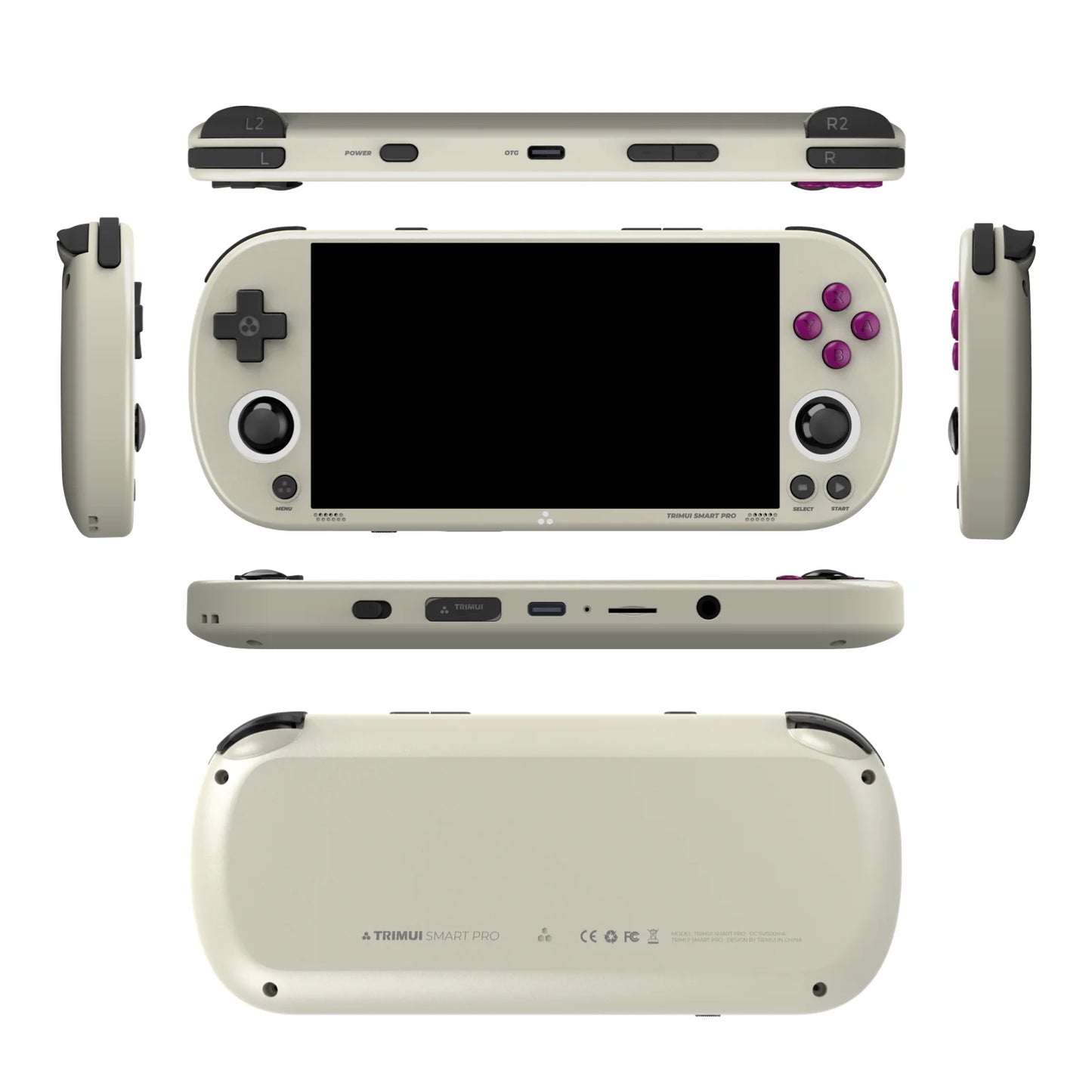 Smart Retro Gaming Console 4.96 Inch IPS Screen Linux