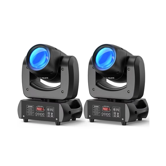 100W LED Moving Head Party Lights with DMX Gobo Effects