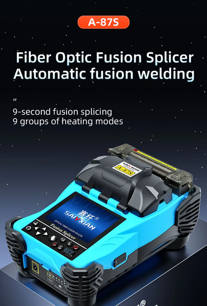 Yellow Hot Melt Fusion Splicer for Fiber Cables