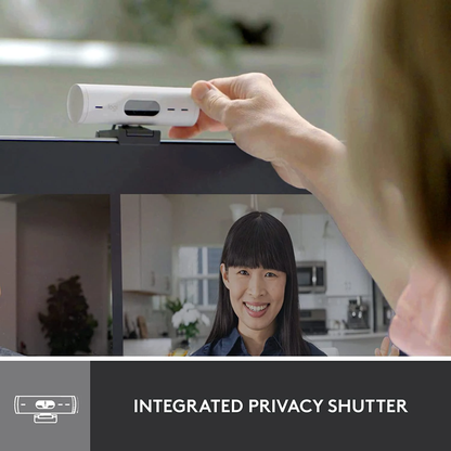 Pink Full HD 1080p Webcam with Auto Framing