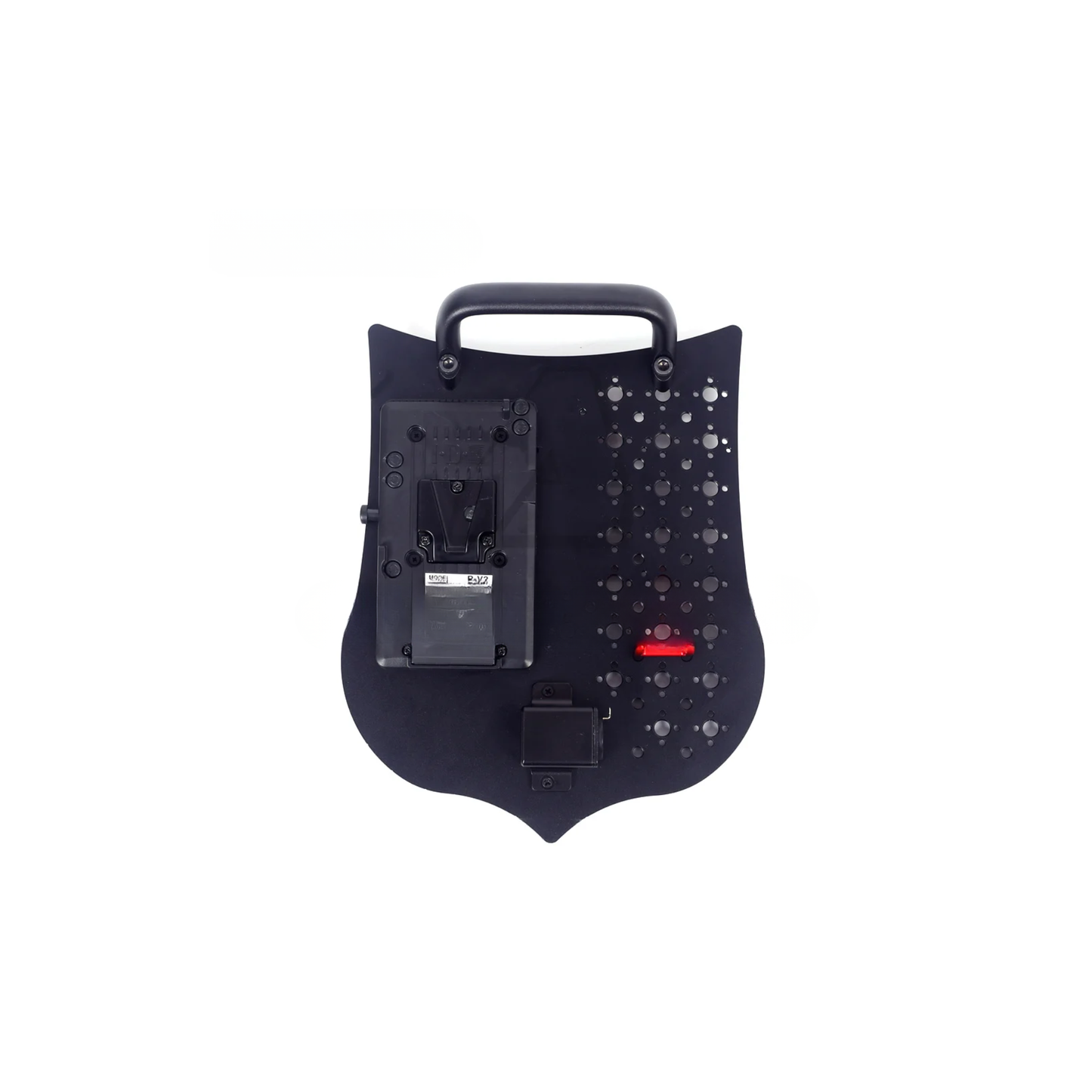 Compact V-Mount Power Handle for On-Set Use